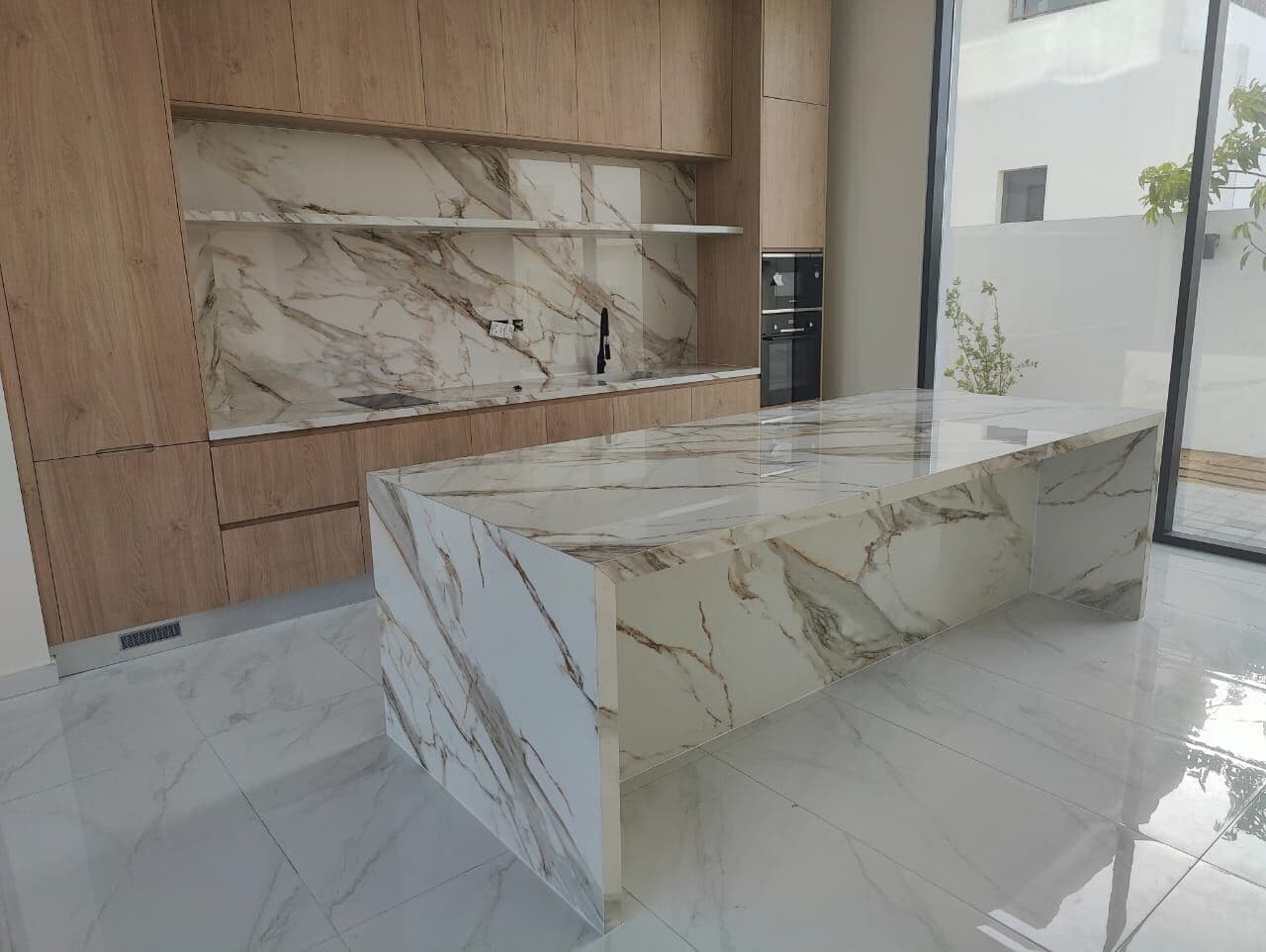 Marble and interior finishing project Dubai